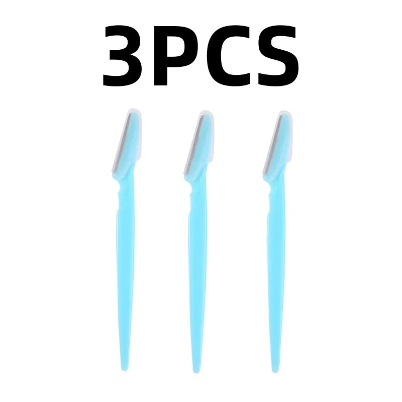 Sharp Scissors Eyebrow Trimmer Tool Makeup Grooming Tool Loose Packaging Eyebrow Razor Sharp Safe Efficient