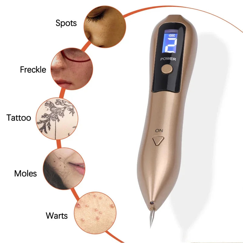 UBilli 9-Speed Face Skin Dark Spot Remover Mole Removal Laser Plasma Pen Machine Facial Freckle Wart Removal Beauty Skin Care