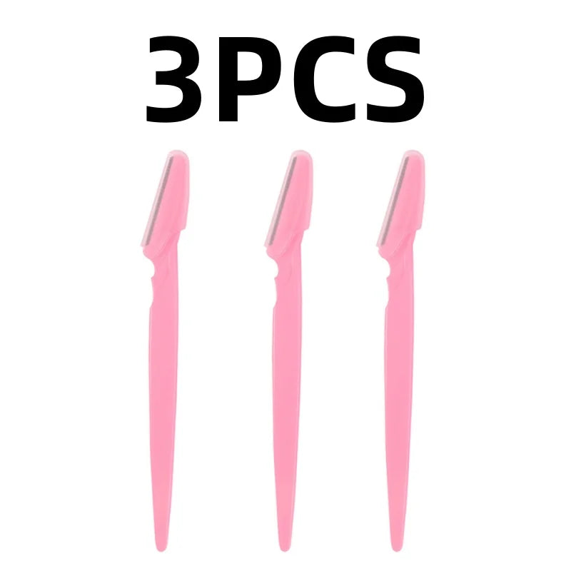 Sharp Scissors Eyebrow Trimmer Tool Makeup Grooming Tool Loose Packaging Eyebrow Razor Sharp Safe Efficient