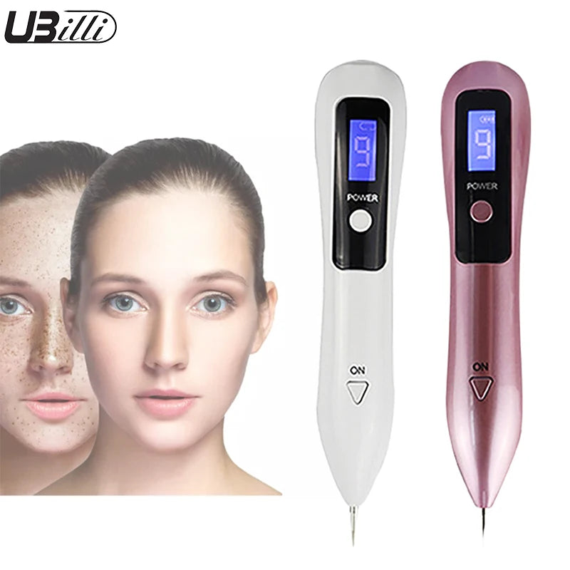 UBilli 9-Speed Face Skin Dark Spot Remover Mole Removal Laser Plasma Pen Machine Facial Freckle Wart Removal Beauty Skin Care