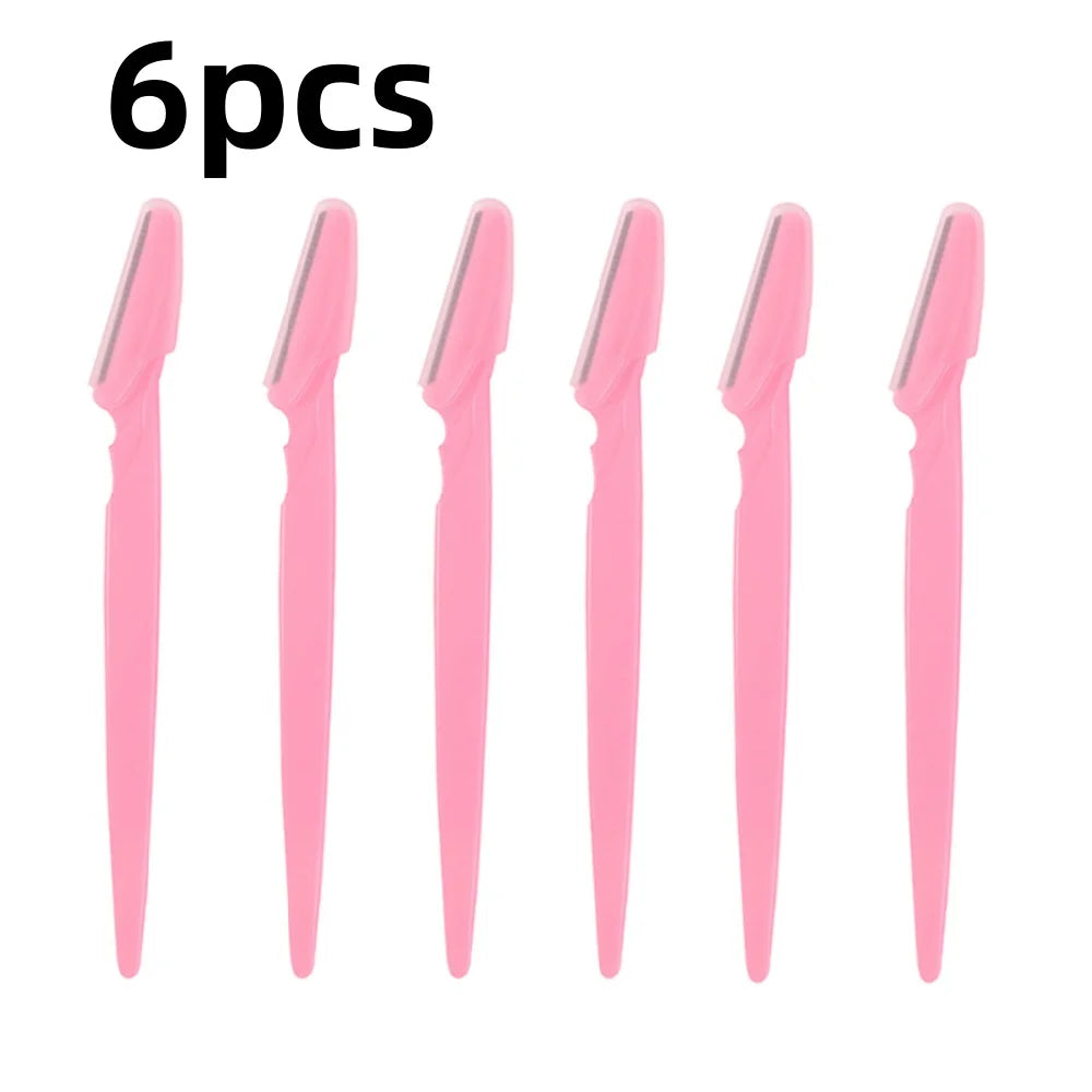 Sharp Scissors Eyebrow Trimmer Tool Makeup Grooming Tool Loose Packaging Eyebrow Razor Sharp Safe Efficient